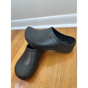 Birkenstock Womens Profi Birki Black Round Toe Slip-On Casual Clog Size Eu 37